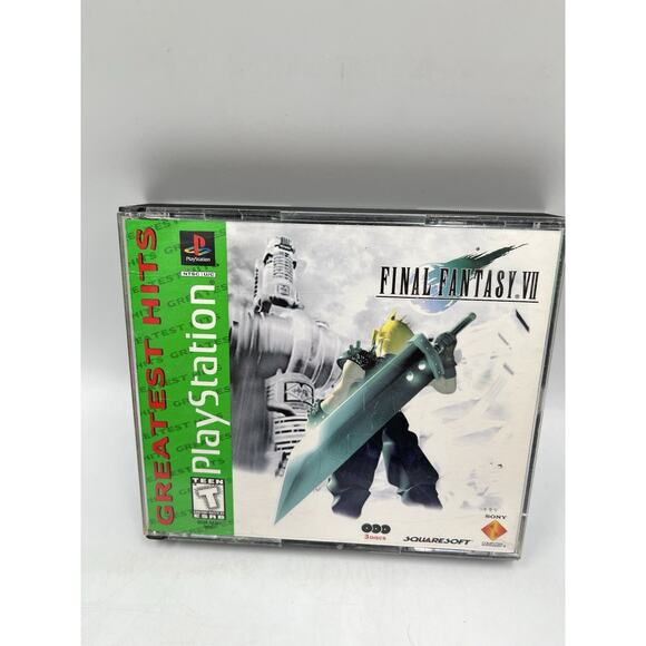 Final Fantasy VII 7 PS1 (PlayStation 1, 1997) CIB Complete Tested Working - Picture 5 of 12